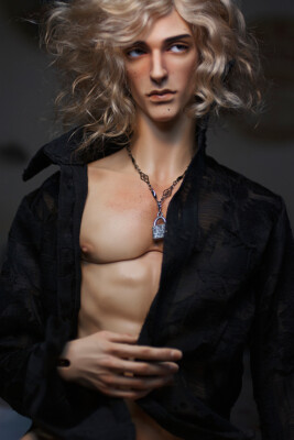 1/3 BJD Doll Man Boy Bare Male Eyes Face up Resin Ball Jointed Toy Gift TAN Skin