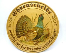 Target Ehrenscheibe Donated v. D.Verkaufsdirektion Bavaria Auerhahn