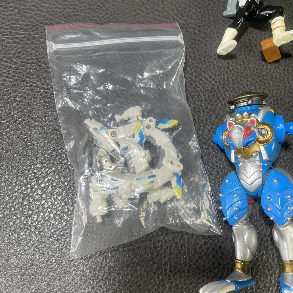 Lote de varias figuras de acción vintage M.U.S.C.L.E Batman luchador juguetes Marvel Foto 3 de 4