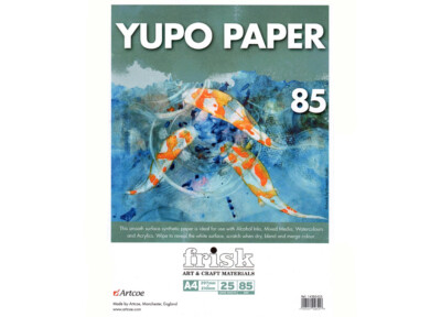 FRISK SYNTHETIC YUPO PAPER PACK - A4 85GSM - PACK OF 25 SHEETS