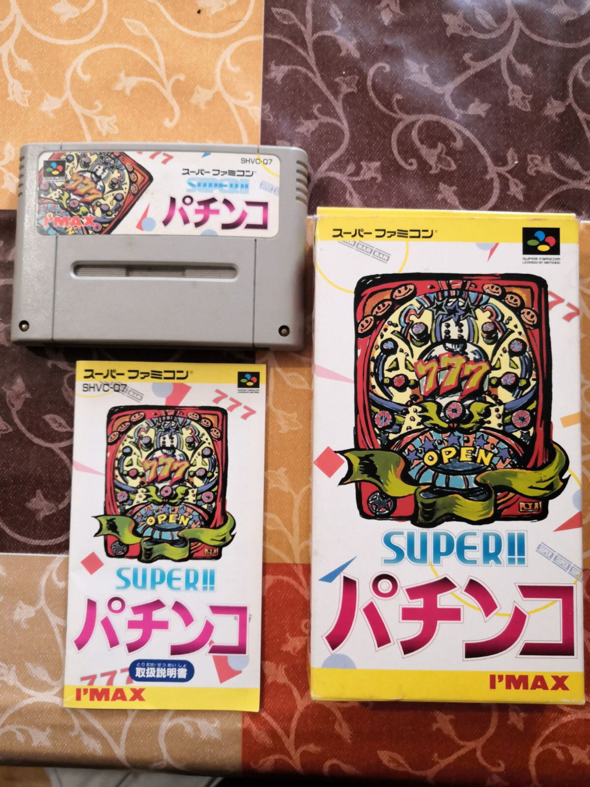 Super Pachinko IMAX - SHVC-Q7 - Nintendo Super Famicom version JAP