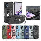 Armor Push Window Case Ring Cover For Samsung Galaxy M53 A21S A34 A54 A53 A73
