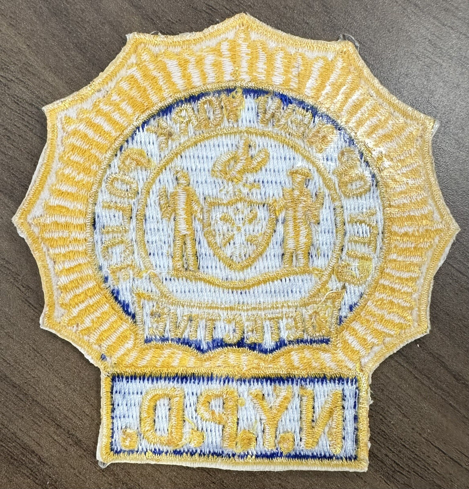 Vintage Authentic New York City Police Department NYPD Detective Patch