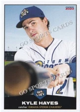 2024 Omaha Storm Chasers Kyle Hayes RC Rookie Royals Minor Card
