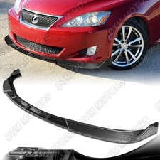 For 06-08 Lexus Is250 Is350 Base Carbon Style Front Bumper Lip Splitter Spoiler For 06-08 Lexus Is250 Is350 Base Carbon Style Front Bumper Lip Splitter Spoiler