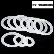 Metric Silicone O-Ring Food Grade Seal Washer White Rubber O Ring OD 5mm - 85mm