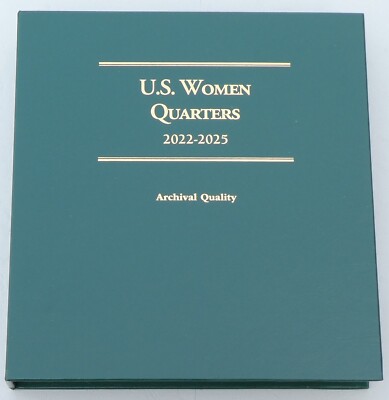 Littleton Sammelalbum / Ringordner USA American Women Quarters 2022-2025 P+D+S+S