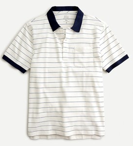 j crew stretch pique polo