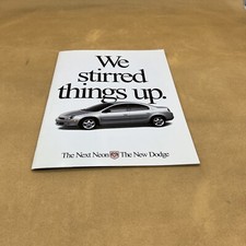2000 NEW DODGE NEON DEALER SHOWROOM SALES BROCHURE CATALOG GUIDE BOOKLET