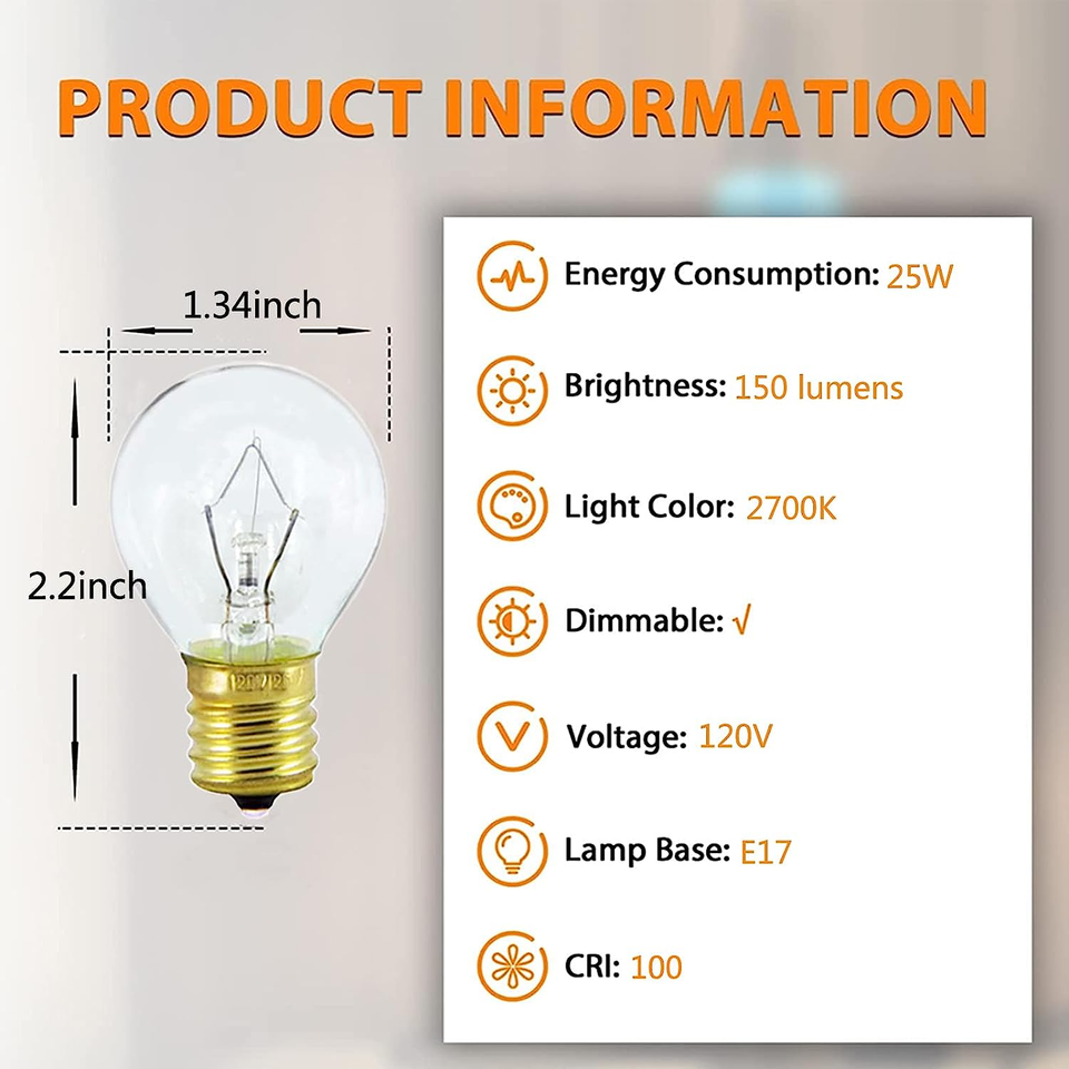 Lava Lamp Bulb, 25 Watt Original Replacement Bulb for 14.5Inch/20Ounce Lava La eBay