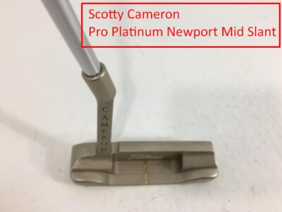 Scotty Cameron Pro Platinum Newport Mid Slant Putter 35in