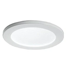 EZ Tubular Skylight Flat Prismatic Glass Diffuser Dual Lenses White 10 in. Depth