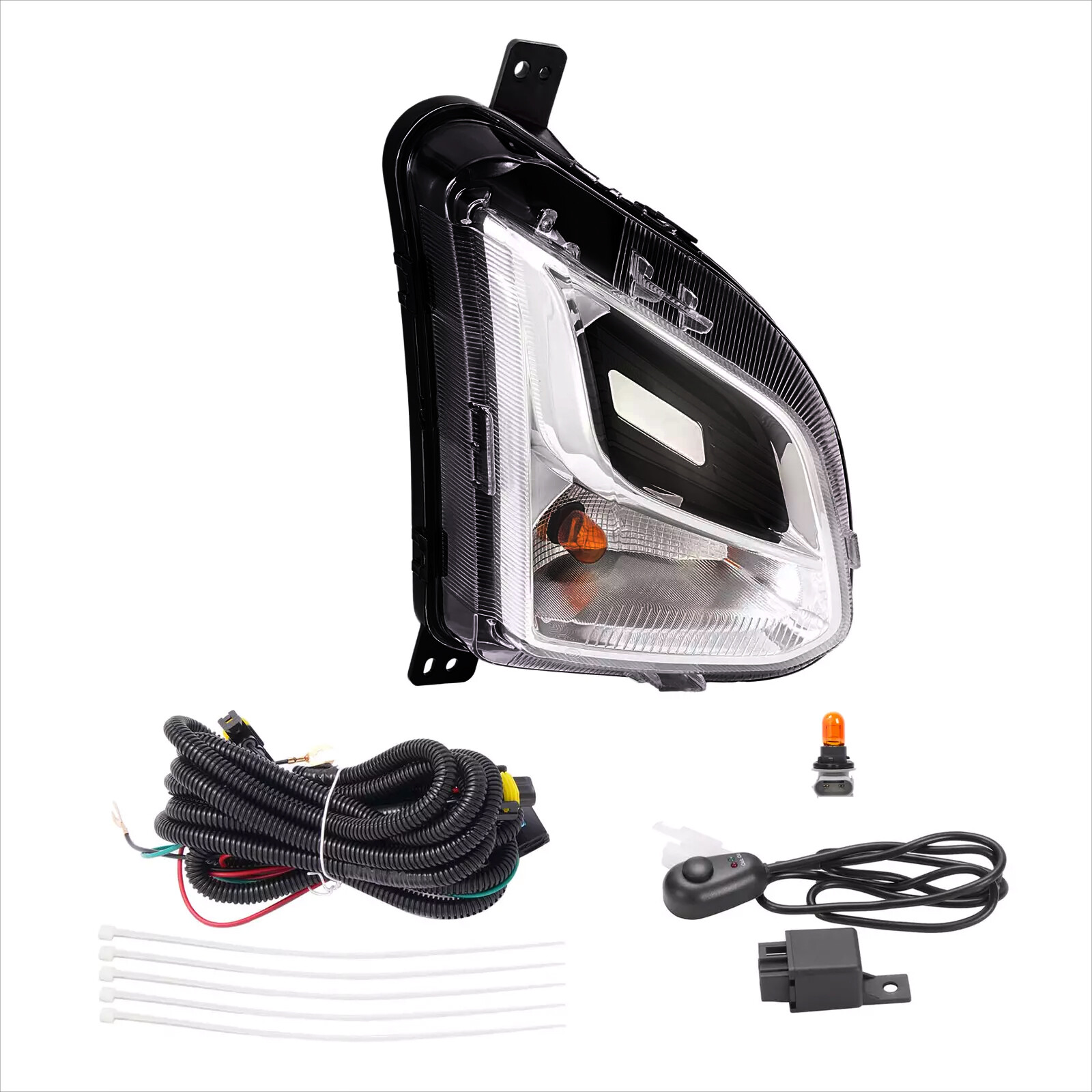 For Chevy Equinox 2018-2021 Passenger Turn Signal Light W/Wiring W/o Fog Lamp