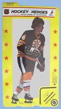 HOCKEY HEROES VINTAGE 1975 BOBBY ORR STAND-UP SPORTROPHY PIN-UP BRUINS HOF TPHLC