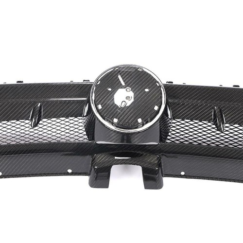 For VW Golf 7 MK7 VII GTI R 14-17 DRY CARBON Front Bumper Grille Hood Grill Trim - Picture 17 of 18