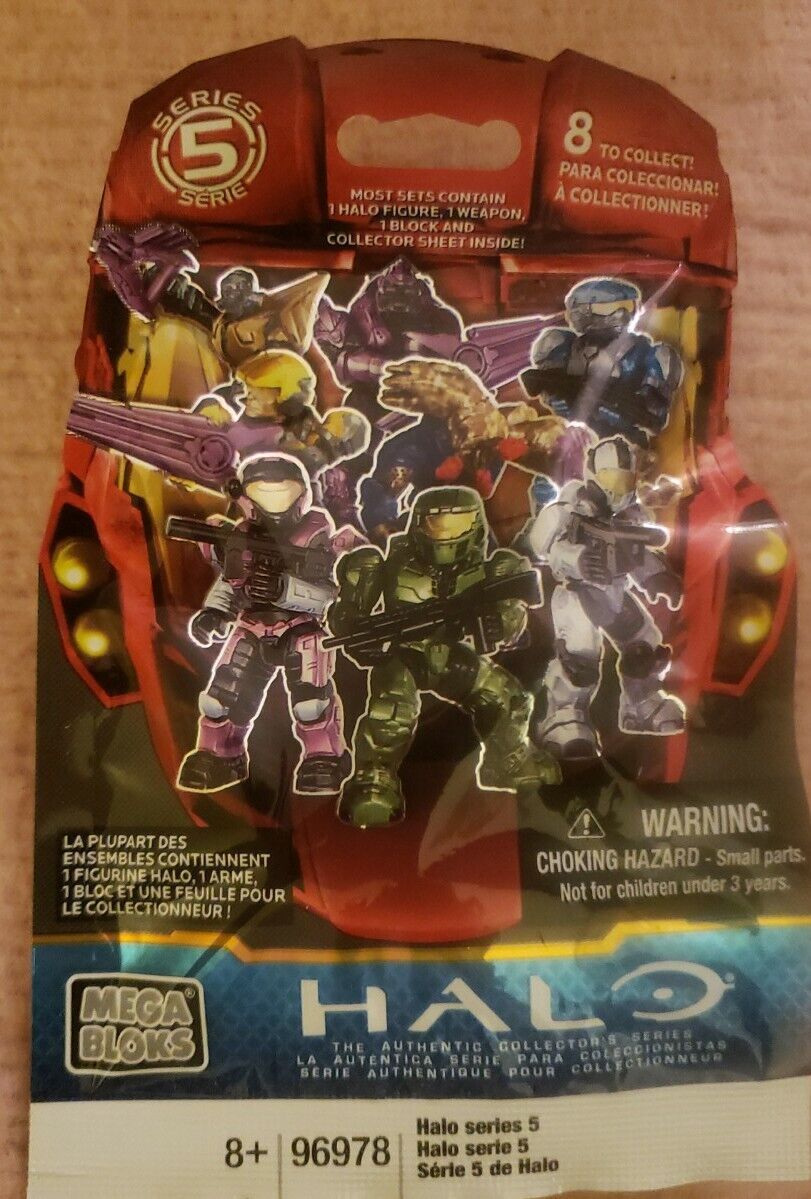 Mega Bloks Halo Halo Series 5.5 Minifigure Mystery Pack #97013
