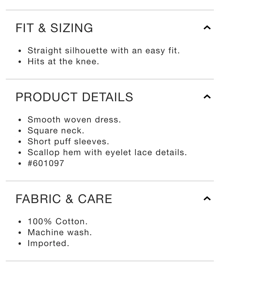 OFF WHITE Abito nuovo con etichette Gap per bambini con maniche a occhiello puff bianco nuovo con etichette taglia XL (12)