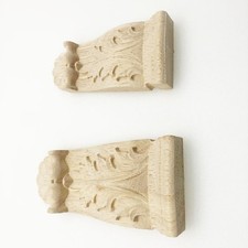 Wood Carving Decoration Corbels Decal Corner Furniture Accessory Creative