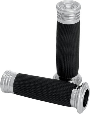 PERFORMANCE MACHINE PM MERC GRIP GRIPS SET DUAL CABLE HARLEY NEW 0063-2056-CH
