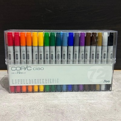 Copic Ciao Markers 72 Color C Set Start Set Anime Manga Art Marker Pen Used