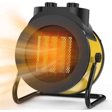 Space Heaters for Indoor Use, 1500W PTC Electric Heater with 90°Adjustable 