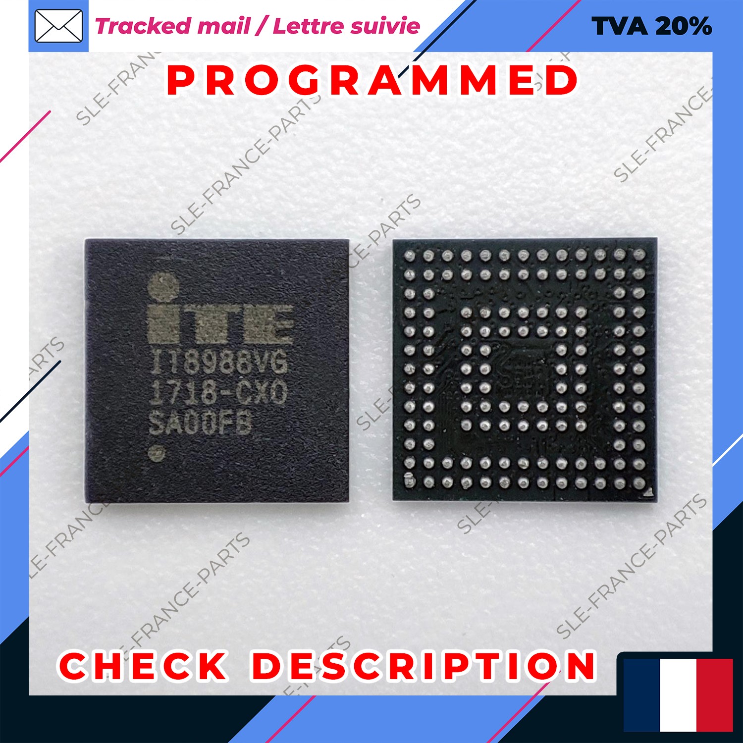 IT8988VG puce programmée pour réparer blocage alimentation PC
