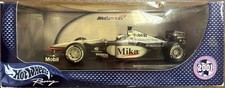 2001 Hot Wheels Launch Edition 1/18 Mika Hakkinen McLaren MP4-16 in Box