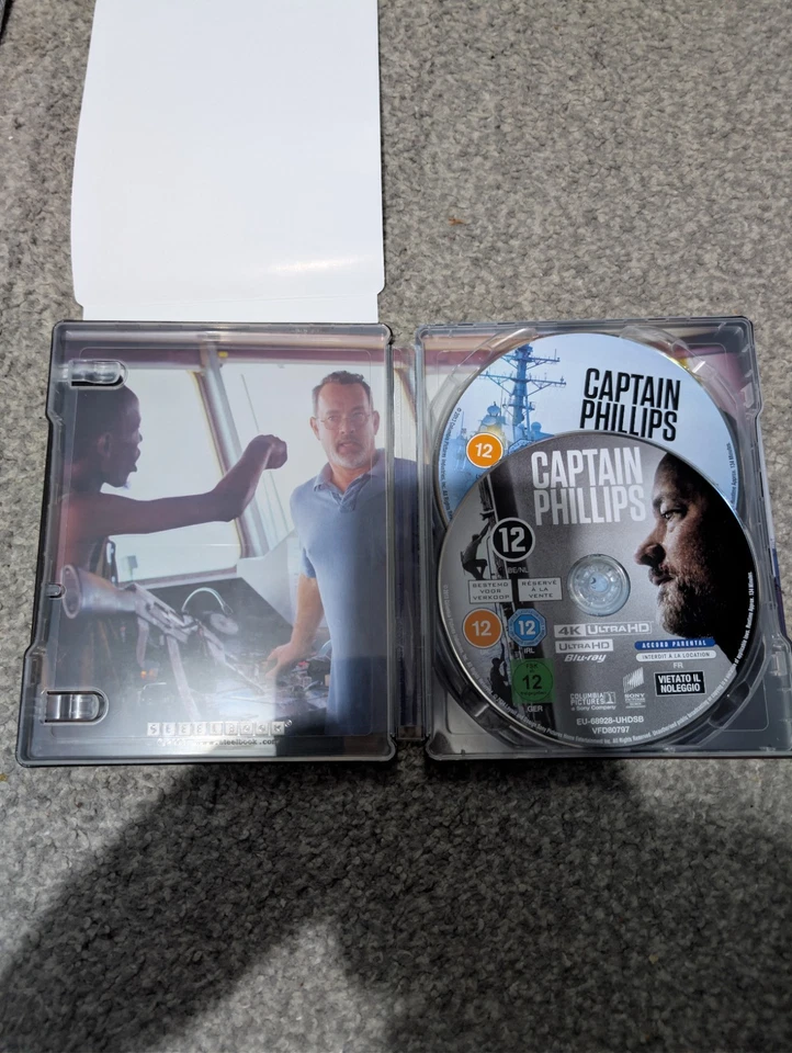 Captain Phillips 4K UltraHD + Blu-ray, Steelbook - Image 4 of 4