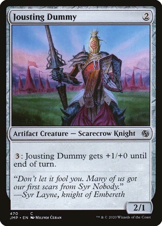 Jousting Dummy 470 Common Jumpstart Magic: The Gathering Near Mint