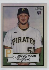 2021 Topps Chrome Platinum Anniversary Refractor Miguel Yajure #61 0y59