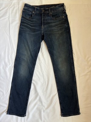G-Star Raw / G Star Men's Designer Denim Jeans 3301 straight fit, size 30 L 32W