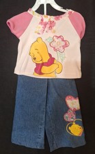 Disney Pooh 2 Pc Pant Set 12 months