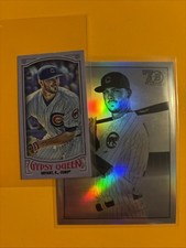 2 KRIS BRYANT 2016 Topps Gypsy Queen /250 Mini Purple #79 & 2017 Bowman 1948 Des
