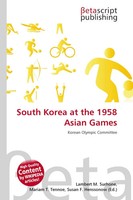 Lambert M. Surhone (U. A.) | South Korea At The 1958 Asian Games | Taschenbuch