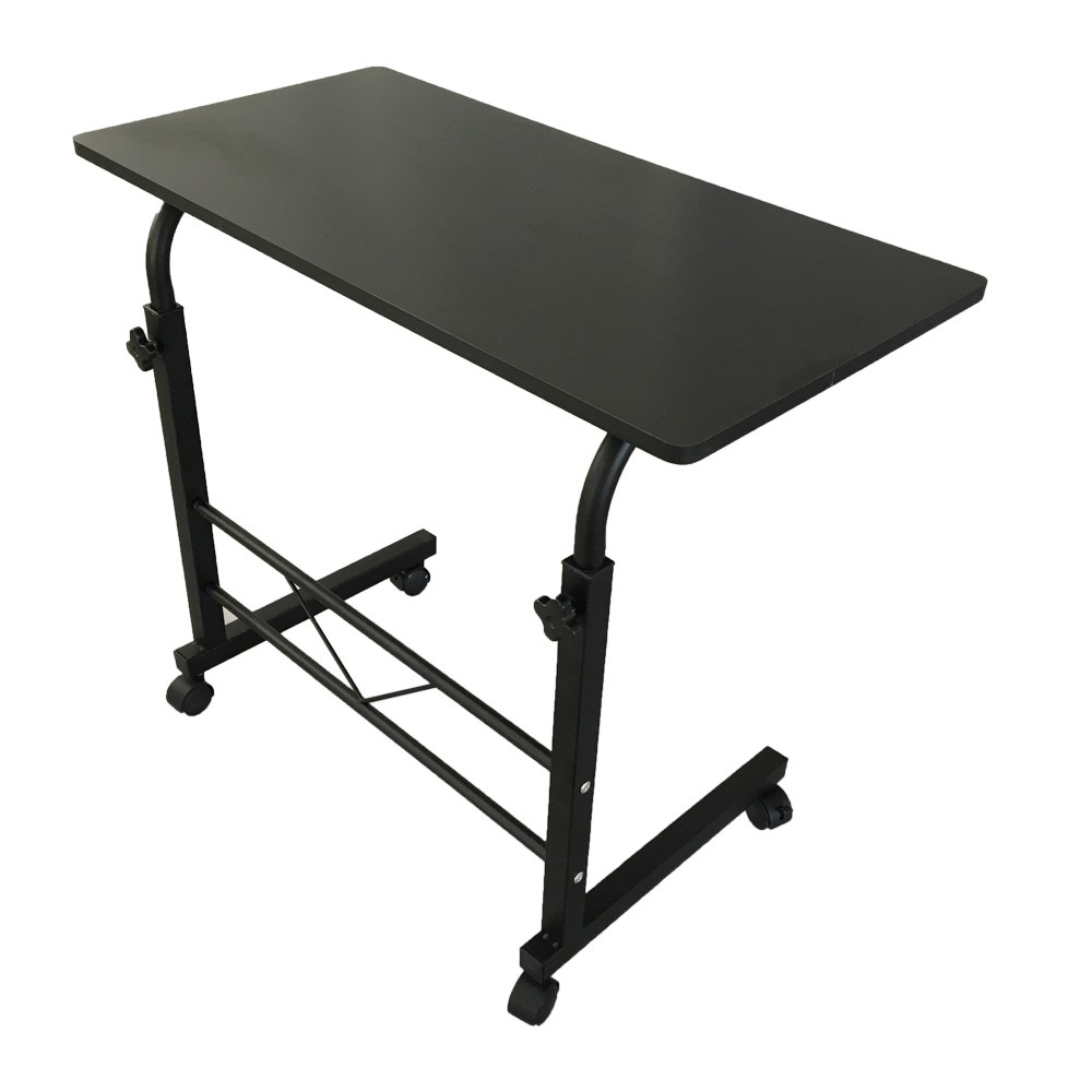 Standing Desk Adjustable Height Mobile Stand up Desks with Wheels 34" Portable