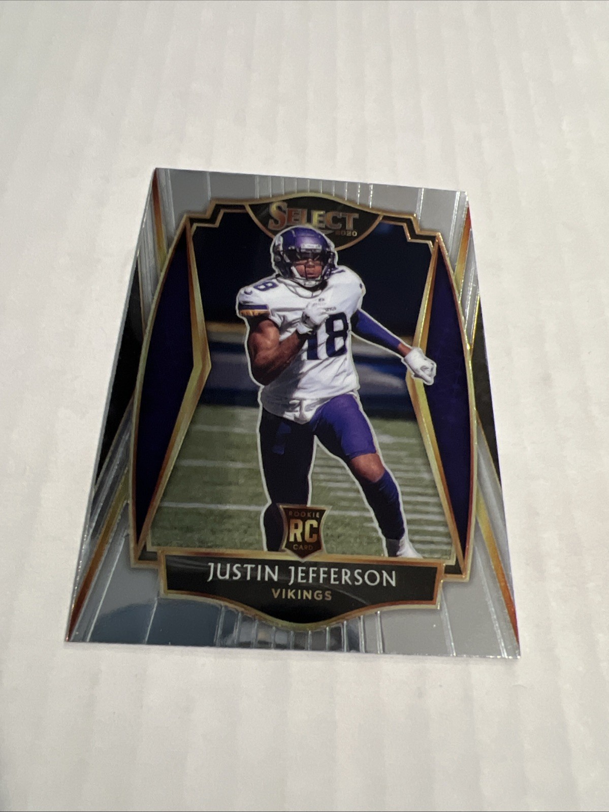 2020 Panini Select - Premier Level Justin Jefferson #161 (RC)