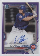 2021 Bowman Chrome Prospect Purple Refractor /250 Ethan Hearn #CPA-EH Auto 0i6p
