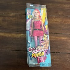 Barbie in Princess Power Super Hero Barbie Doll 2014 New Damaged Box