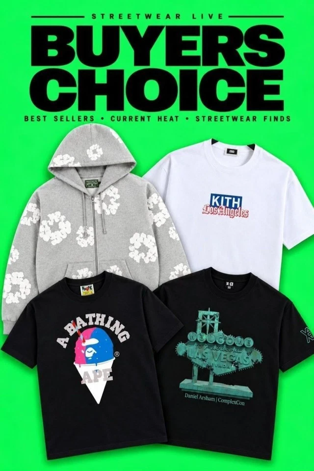 $1 Auctions 👟 | Buyers Choice | HUGE GIVEAWAYS🌵 | Kith | Bape | Godspeed