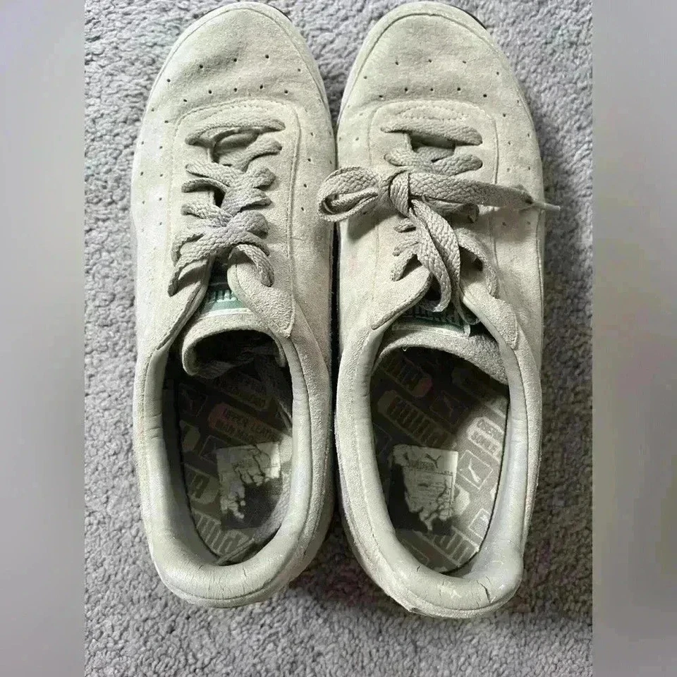 Tênis de treino Puma feminino bronzeado/bege corrida atlética tamanho 9.5 - Imagem 3 de 4