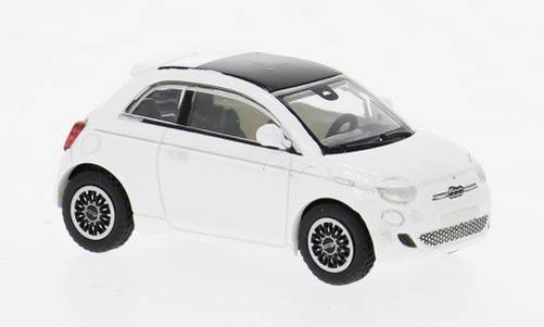 Brekina PCX870561 - 1/87 Fiat 500E White - New