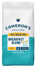 Roasted Whole Bean Coffee, Breakfast Blend, 32 Ounce 11.82 per pound