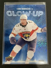 Upper Deck 2025-26 Series 2 Glow-Up Speckle Evan Rodrigues GU-19  Panthers