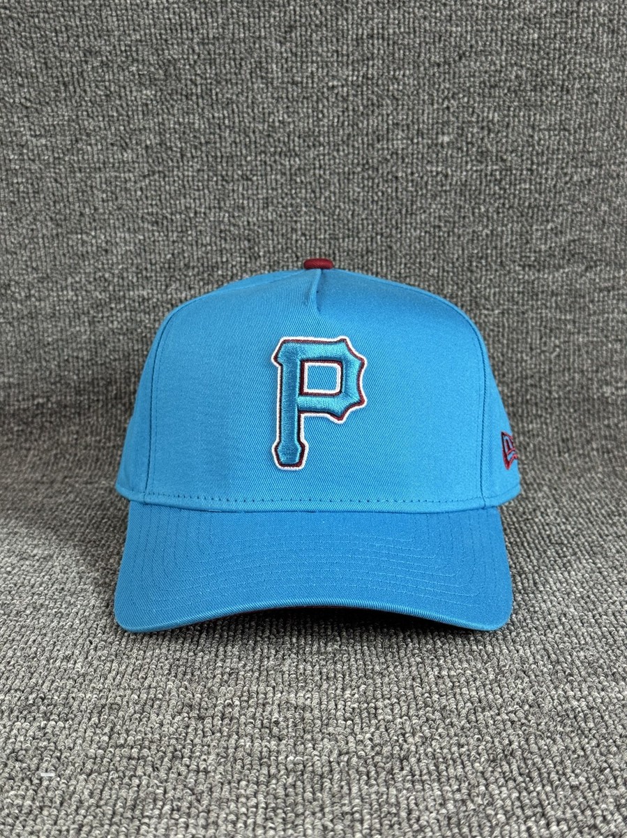 New Era Pittsburgh Pirates MLB Snapback Hat Blue Curved Brim One Size