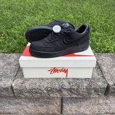 Nike Air Force 1 Low Stussy Black for Sale | Authenticity