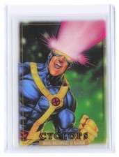 2024 SkyBox Marvel Masterpieces '92 Platinum Clear Cut Cyclops #13