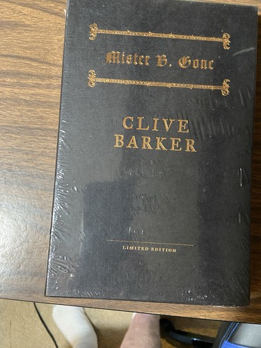 Mister B Gone Clive Barker signiert/limitiert in Schrumpffolie und Schuber NEU