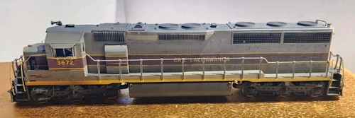 Oriental Limited escala HO latón EMD SD-45-2 3600HP diésel Erie Lackawanna #3672 | Zustand: Used