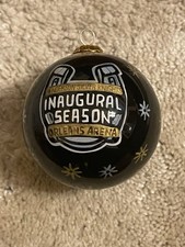 Vegas Henderson Silver Knights Christmas Ornament Hockey Hand Painted Rare