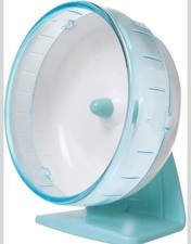 Silent Spinner Sharples Blue Rodent Wheel 12cm New Boxed Free UK Postage